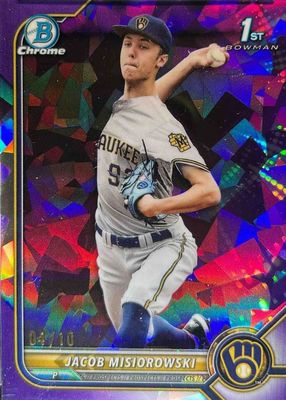 2022 Bowman Draft Sapphire Edition #BDC-132 Chrome - Purple /10 (1st)