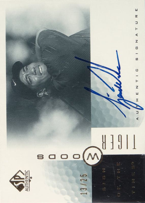 2001 SP Authentic #TW Sign of the Times - Gold /25