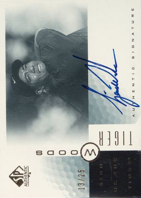 2001 SP Authentic #TW Sign of the Times - Gold /25