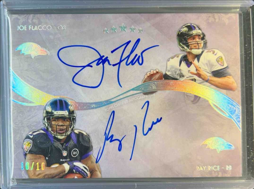 2013 Topps Five Star #FSSC-FR Superstar Combo Autographs /10