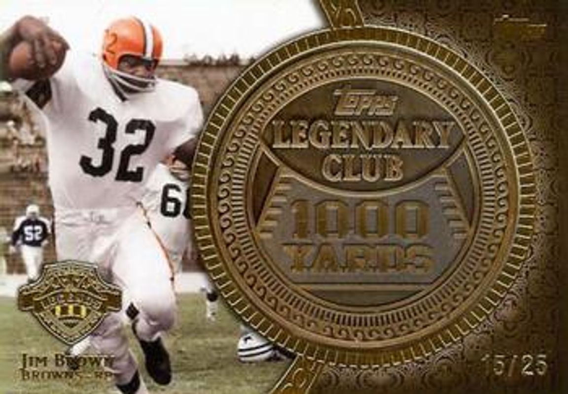 2013 Topps #LC-JBR Legendary Club Coins - Gold /25