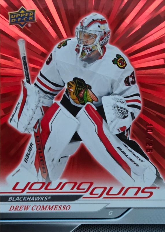 2024 Upper Deck #488 Young Guns - Outburst Red /25