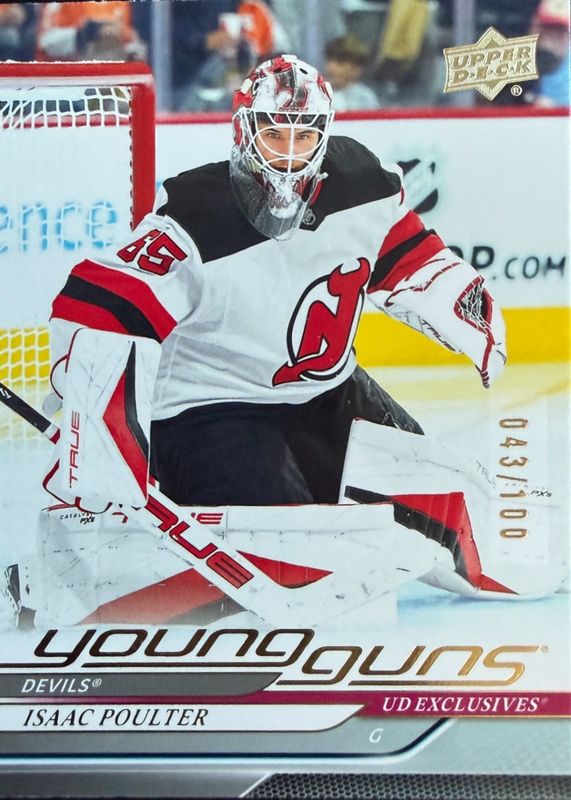 2024 Upper Deck #494 Young Guns - UD Exclusives /100