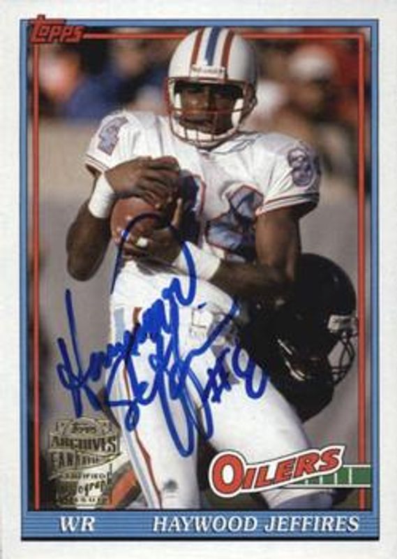 2013 Topps Archives #FFA-HJ Fan Favorite Autographs