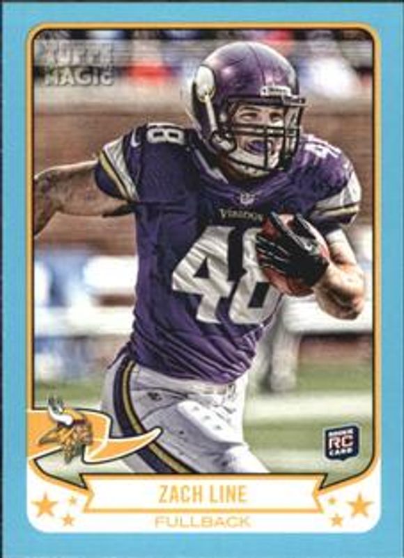 2013 Topps Magic #153 Mini Blue Border