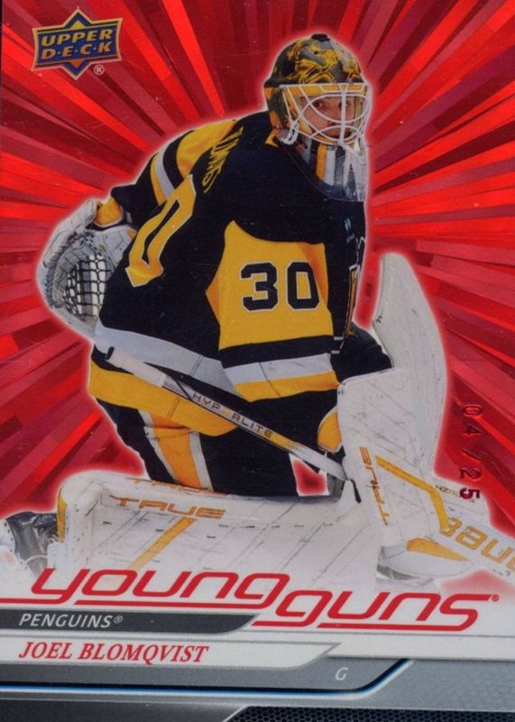 2024 Upper Deck #483 Young Guns - Outburst Red /25