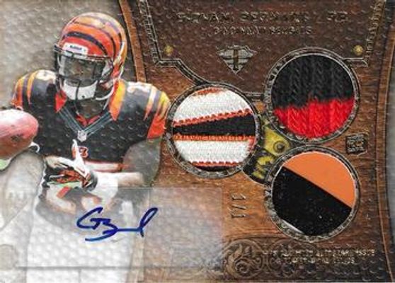 2013 Topps Triple Threads #107 Pigskin Gold Foil /1