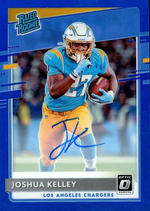 2020 Optic #188 Rated Rookie Autographs - Blue /75
