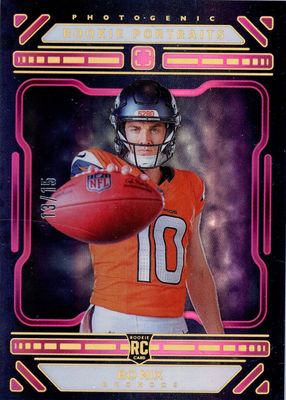 2024 Photogenic #196 Rookie Portraits - Pink /15