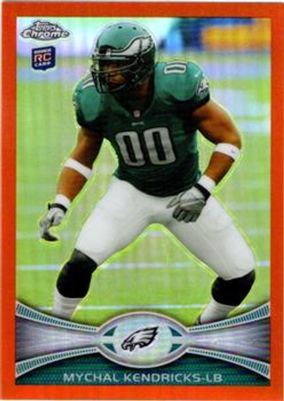 2012 Topps Chrome #211 Orange Refractor