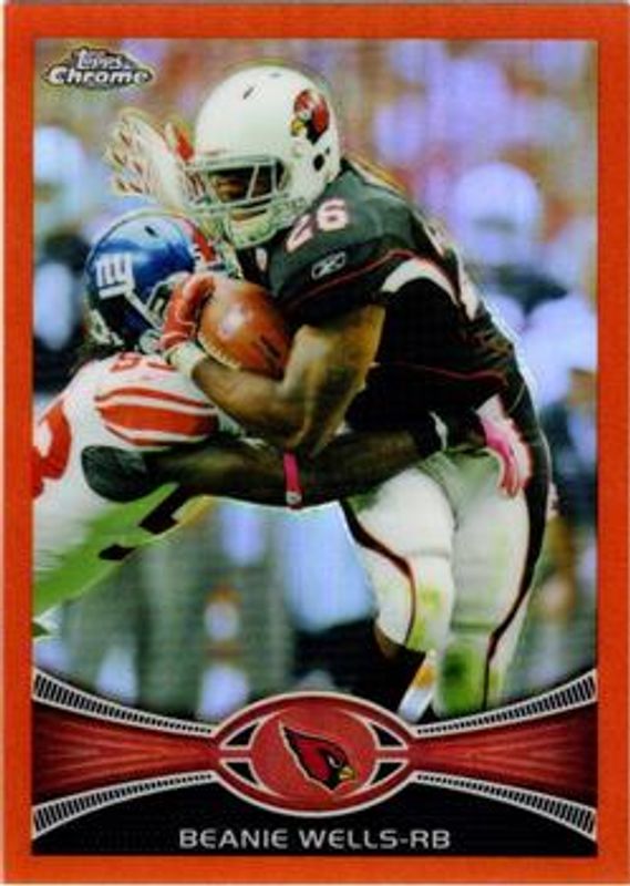 2012 Topps Chrome #174 Orange Refractor
