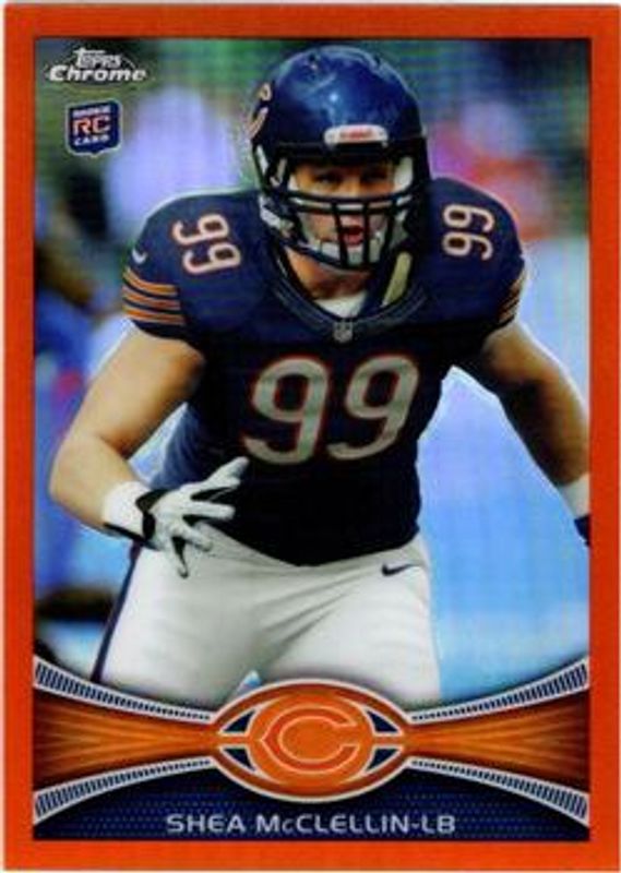 2012 Topps Chrome #123 Orange Refractor