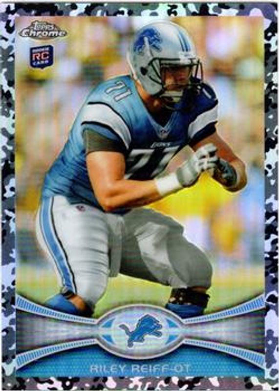 2012 Topps Chrome #4 Camo Refractor /499