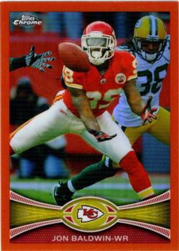 2012 Topps Chrome #110 Orange Refractor