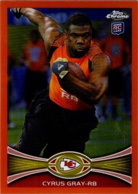 2012 Topps Chrome #49 Orange Refractor