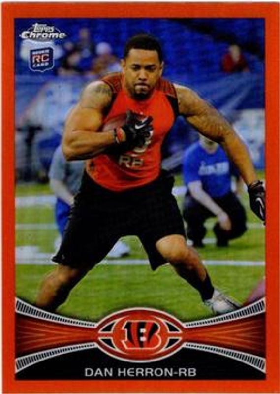 2012 Topps Chrome #113 Orange Refractor