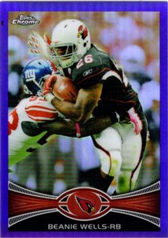 2012 Topps Chrome #174 Purple Refractor /499