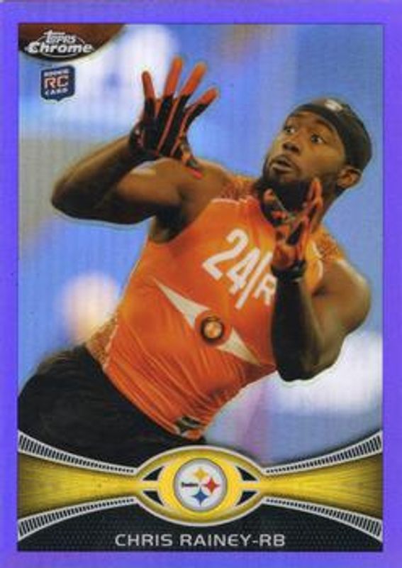 2012 Topps Chrome #53 Purple Refractor /499
