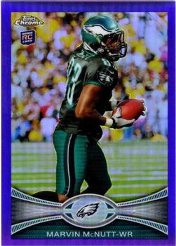 2012 Topps Chrome #61 Purple Refractor /499