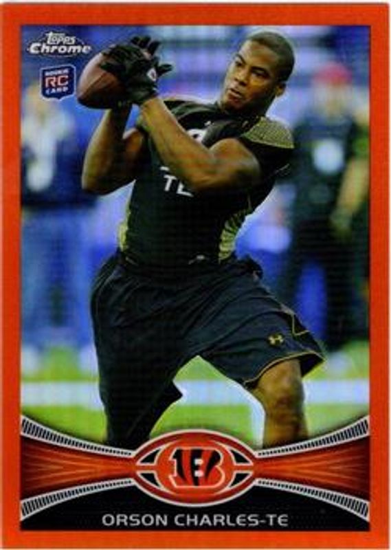 2012 Topps Chrome #89 Orange Refractor