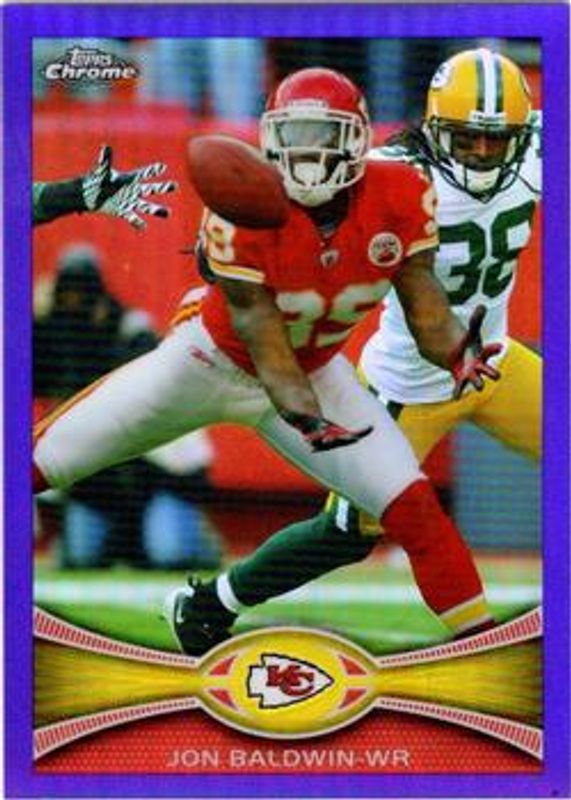 2012 Topps Chrome #110 Purple Refractor /499