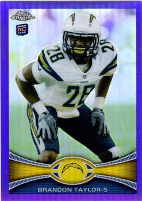 2012 Topps Chrome #65 Purple Refractor /499