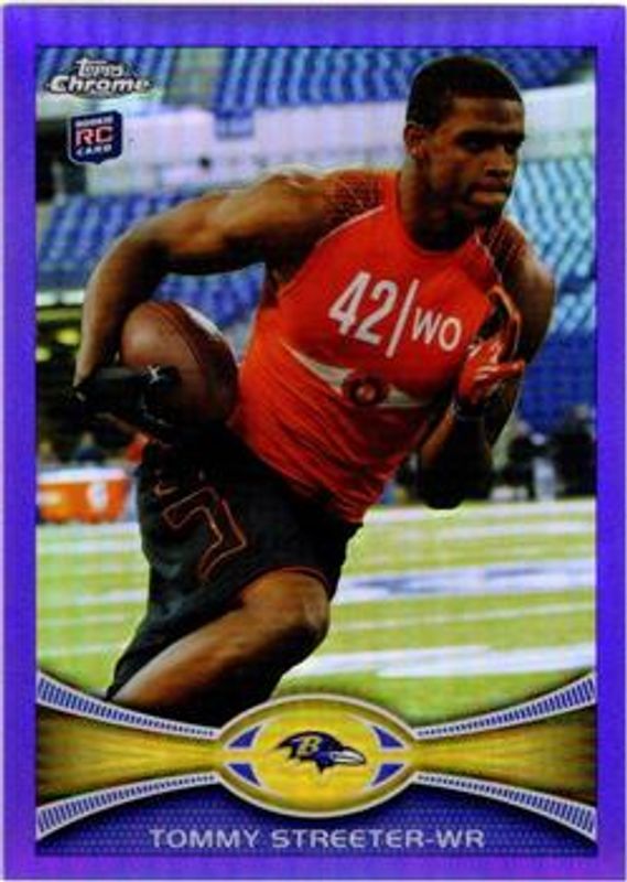 2012 Topps Chrome #81 Purple Refractor /499