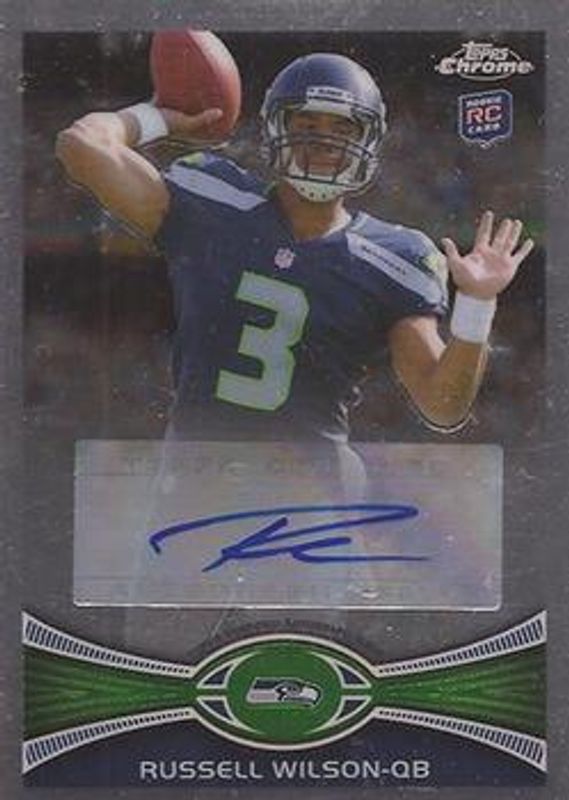 2012 Topps Chrome #40 Rookie Autographs