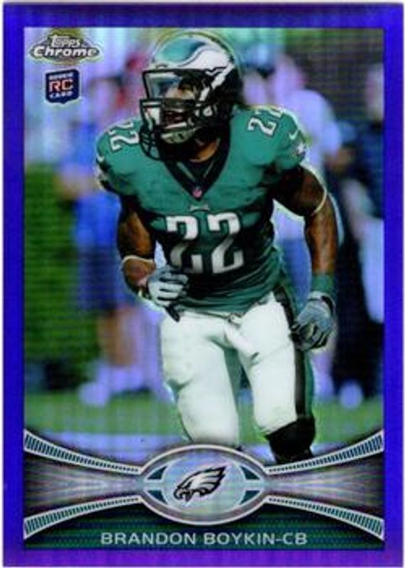 2012 Topps Chrome #36 Purple Refractor /499