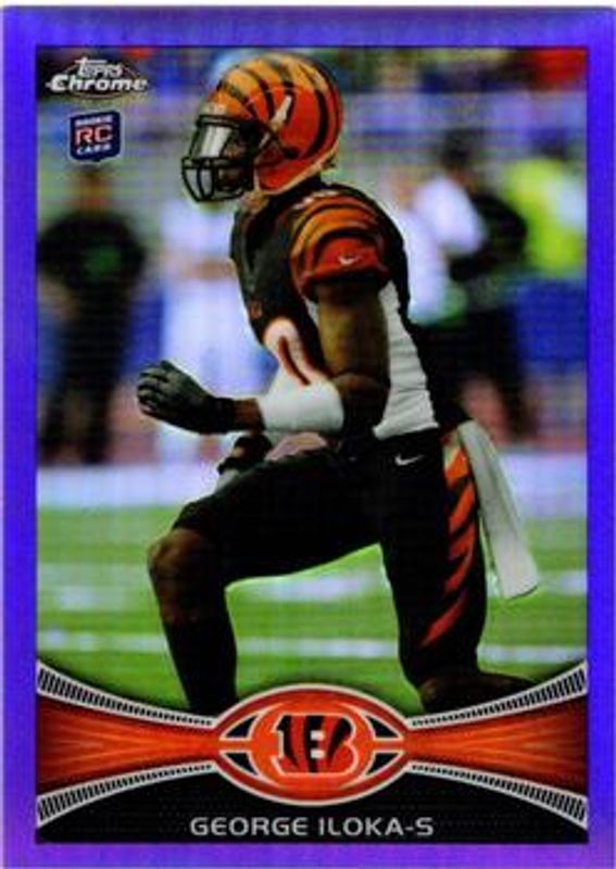 2012 Topps Chrome #205 Purple Refractor /499
