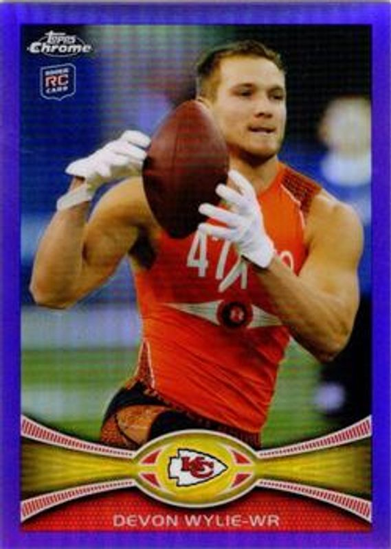 2012 Topps Chrome #118 Purple Refractor /499