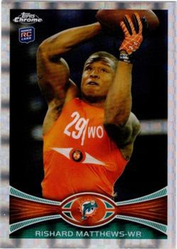 2012 Topps Chrome #204 X-Fractor