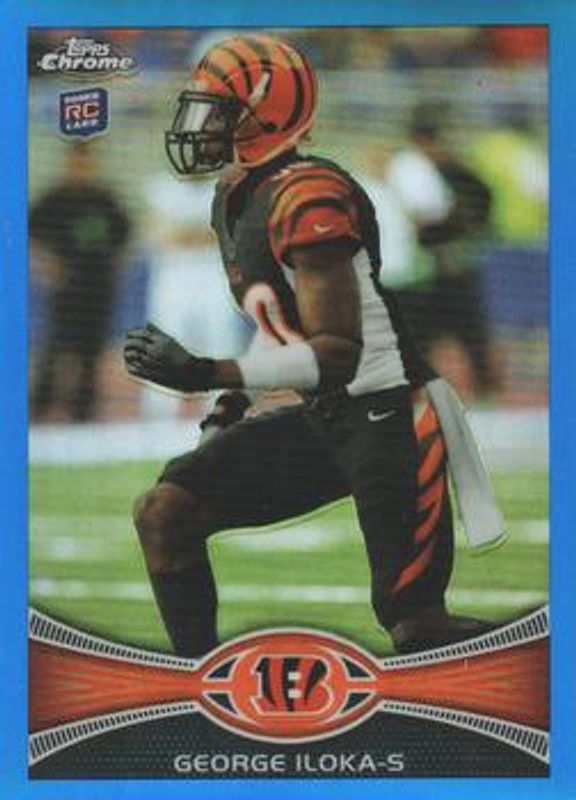 2012 Topps Chrome #205 Blue Refractor /199