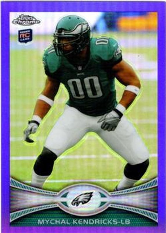 2012 Topps Chrome #211 Purple Refractor /499