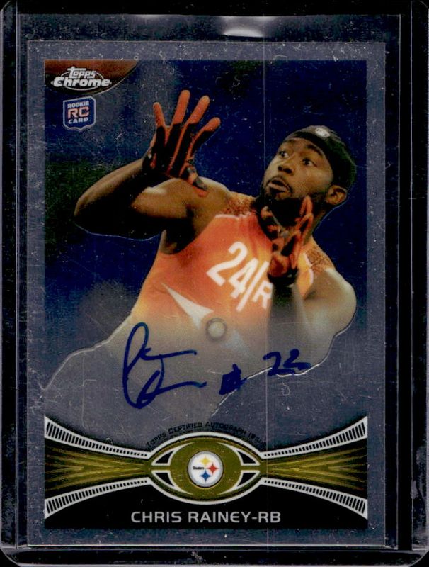 2012 Topps Chrome #53 Rookie Autographs