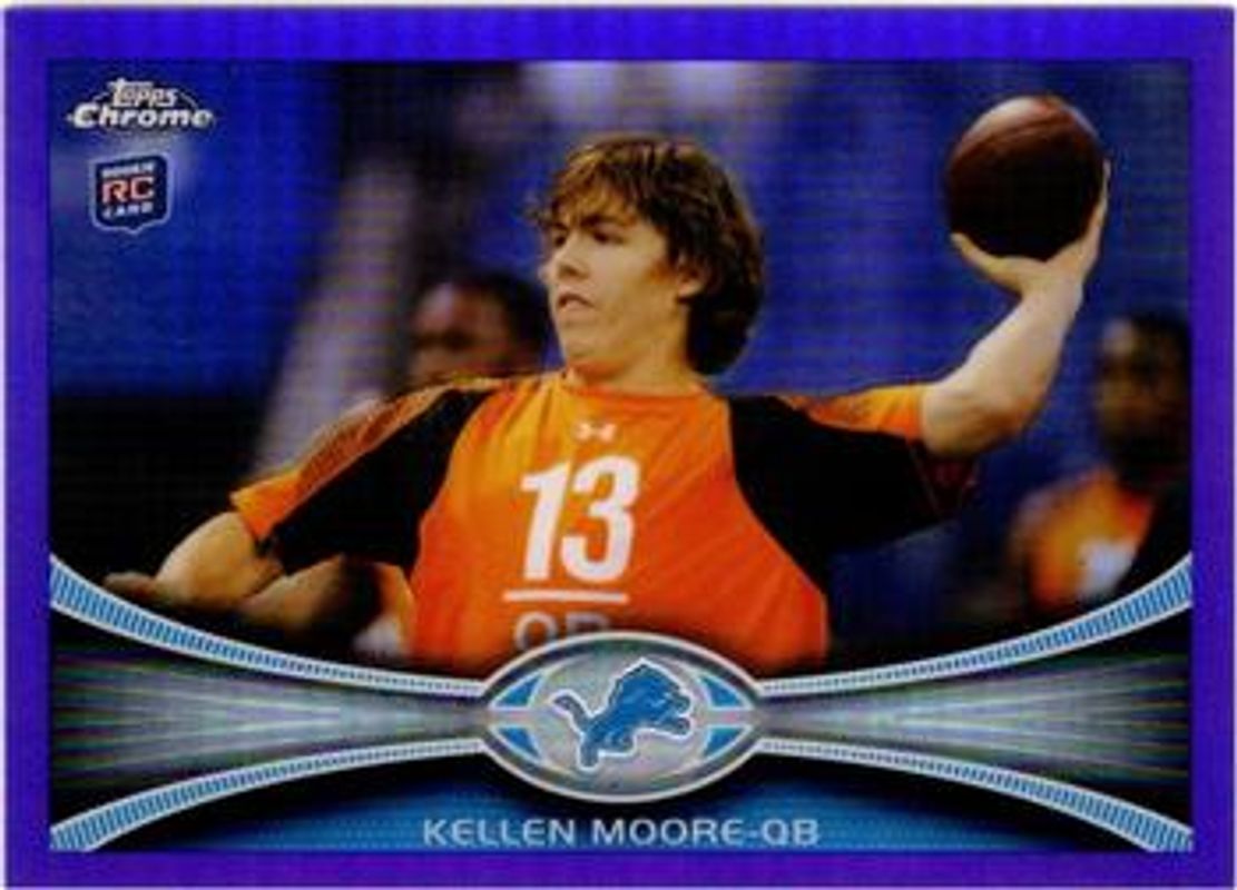 2012 Topps Chrome #27 Purple Refractor /499