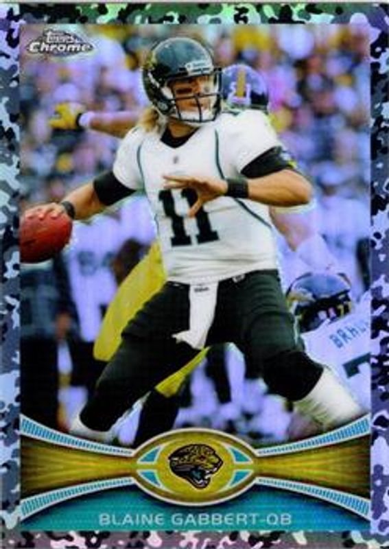 2012 Topps Chrome #55 Camo Refractor /499