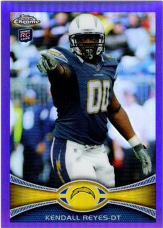 2012 Topps Chrome #116 Purple Refractor /499