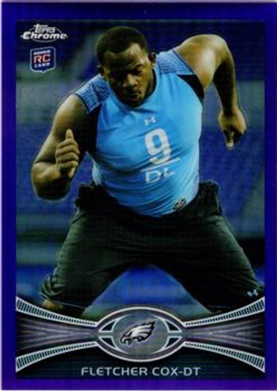 2012 Topps Chrome #82 Purple Refractor /499