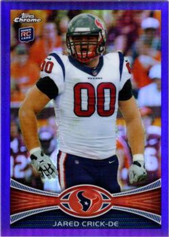 2012 Topps Chrome #11 Purple Refractor /499