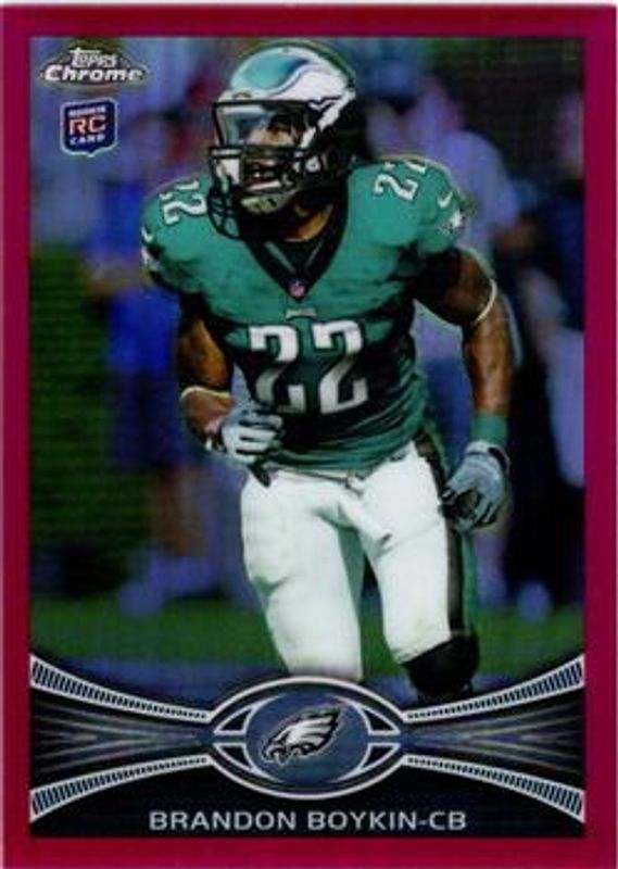 2012 Topps Chrome #36 Pink Refractor /399