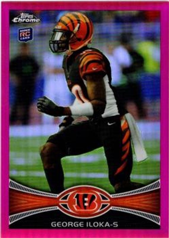 2012 Topps Chrome #205 Pink Refractor /399