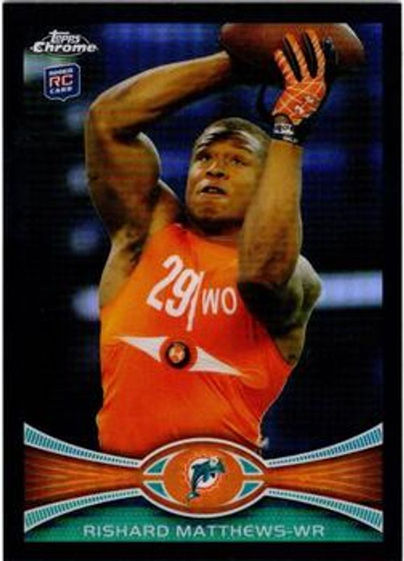 2012 Topps Chrome #204 Black Refractor /299