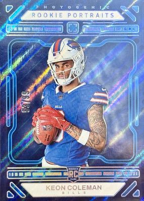 2024 Photogenic #161 Rookie Portraits - Blue /99