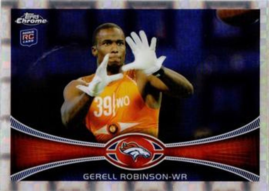 2012 Topps Chrome #214 X-Fractor