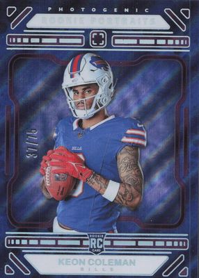 2024 Photogenic #161 Rookie Portraits - Purple /75