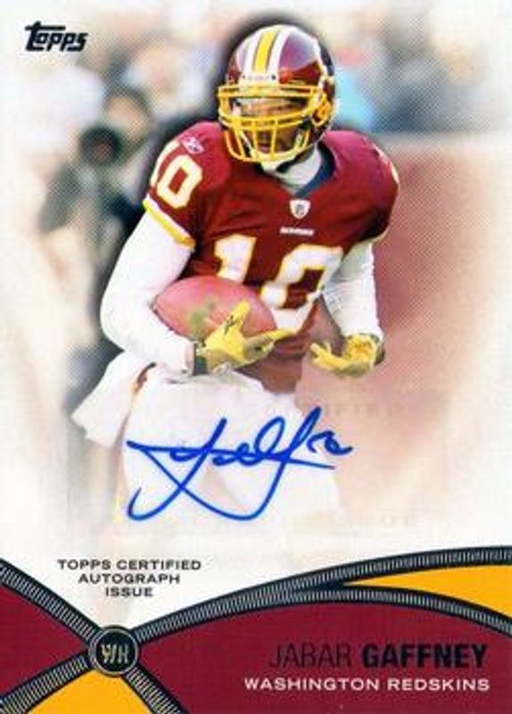 2012 Topps #PPA-JGA Prolific Playmakers Autographs