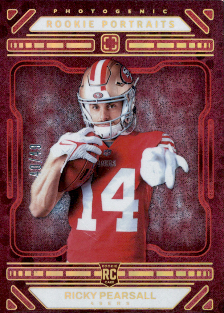 2024 PANINI CERTIFIED RPA RICKY PEARSALL SAN