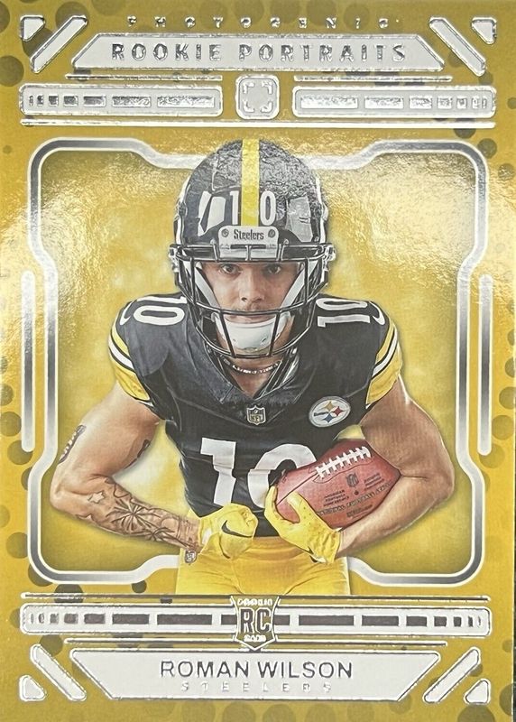 Roman Wilson 2024 Photogenic #166 Rookie Portraits RAW
