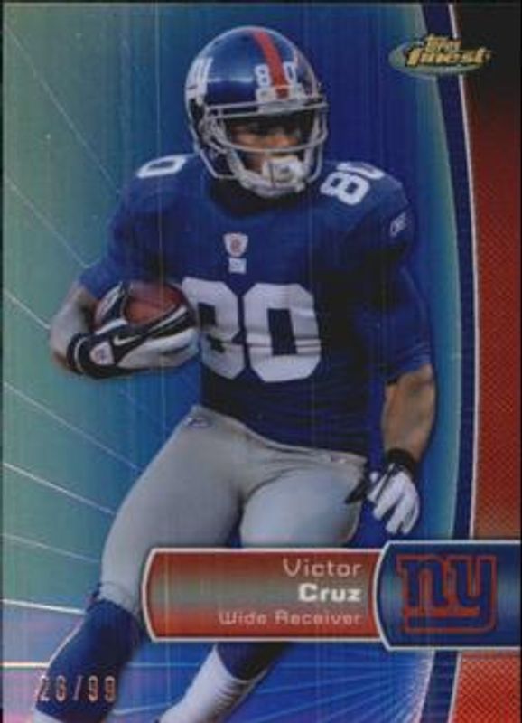 2012 Topps Finest #6 Blue Refractor /99